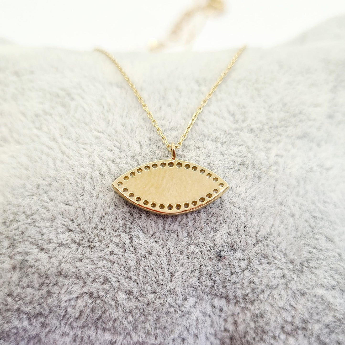 14K Real Solid Gold Evil Eye Pendant Necklace for Women , Mother of Pearl Evil Eye Necklace , Mother of Pearl Jewelry , Mother of Pearl Necklace Gold