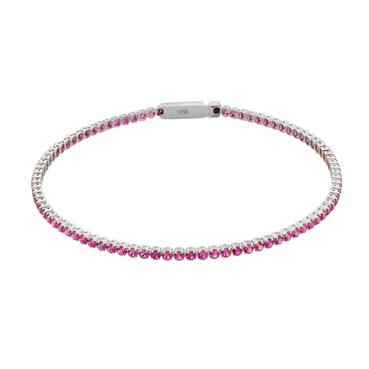 14K Real Solid Gold Tennis Bracelet for Women | CZ Eternity Tennis Bracelet for Her, Birthday Gift (copy)