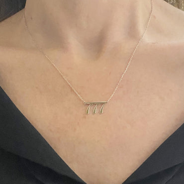 Angel Number Necklace for Women, Spiritual Jewelry , Birth Year Necklace , Personalized Custom Number Date Necklaces , 925 Sterling Silver