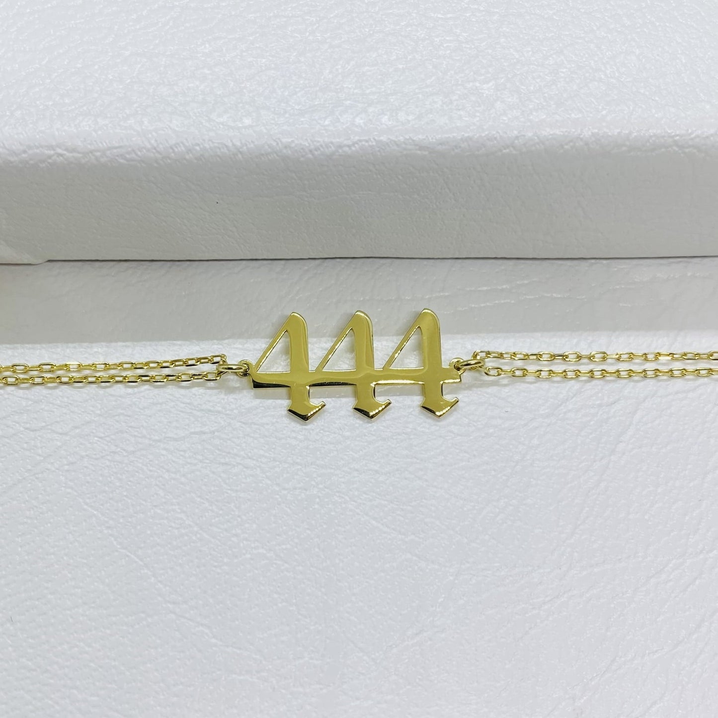 14K Gold Angel Number Bracelet for Women, Numerology Birth Year Personalized Custom Number Date Bracelet ,Lucky Spiritual Jewelry