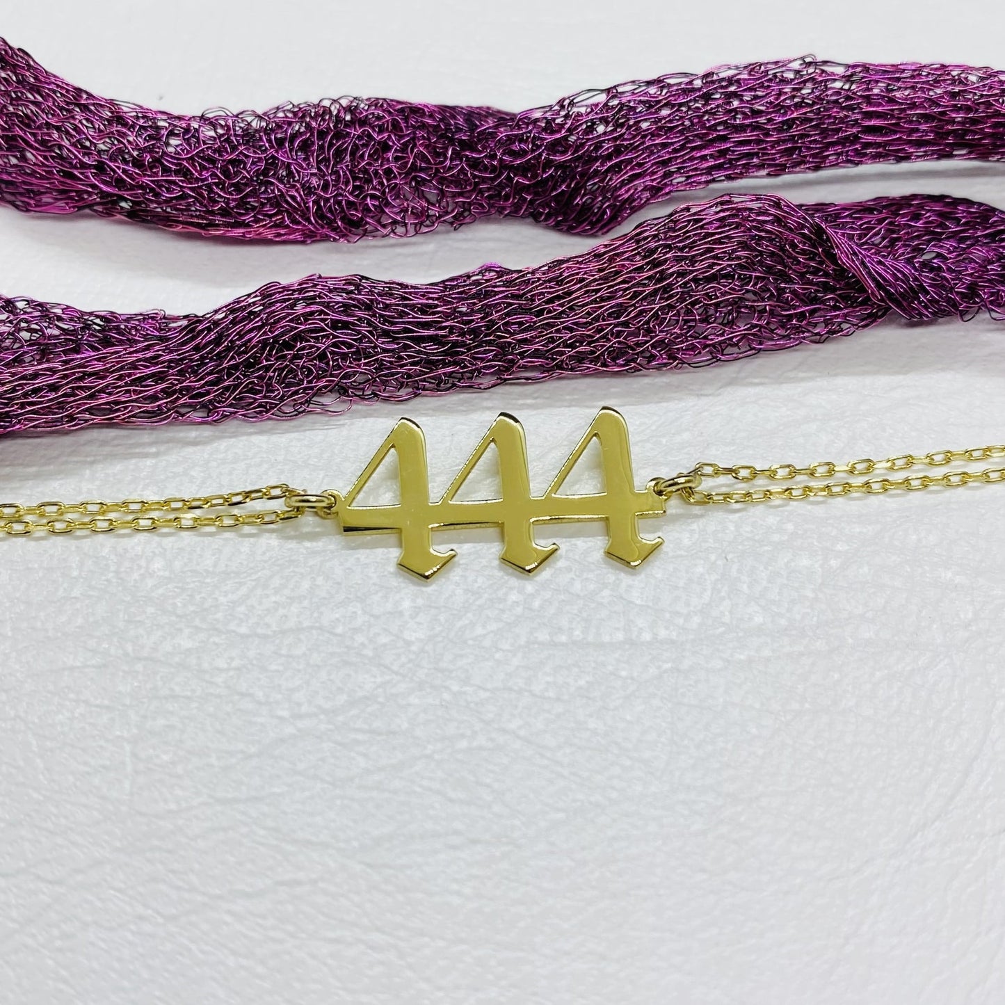 14K Gold Angel Number Bracelet for Women, Numerology Birth Year Personalized Custom Number Date Bracelet