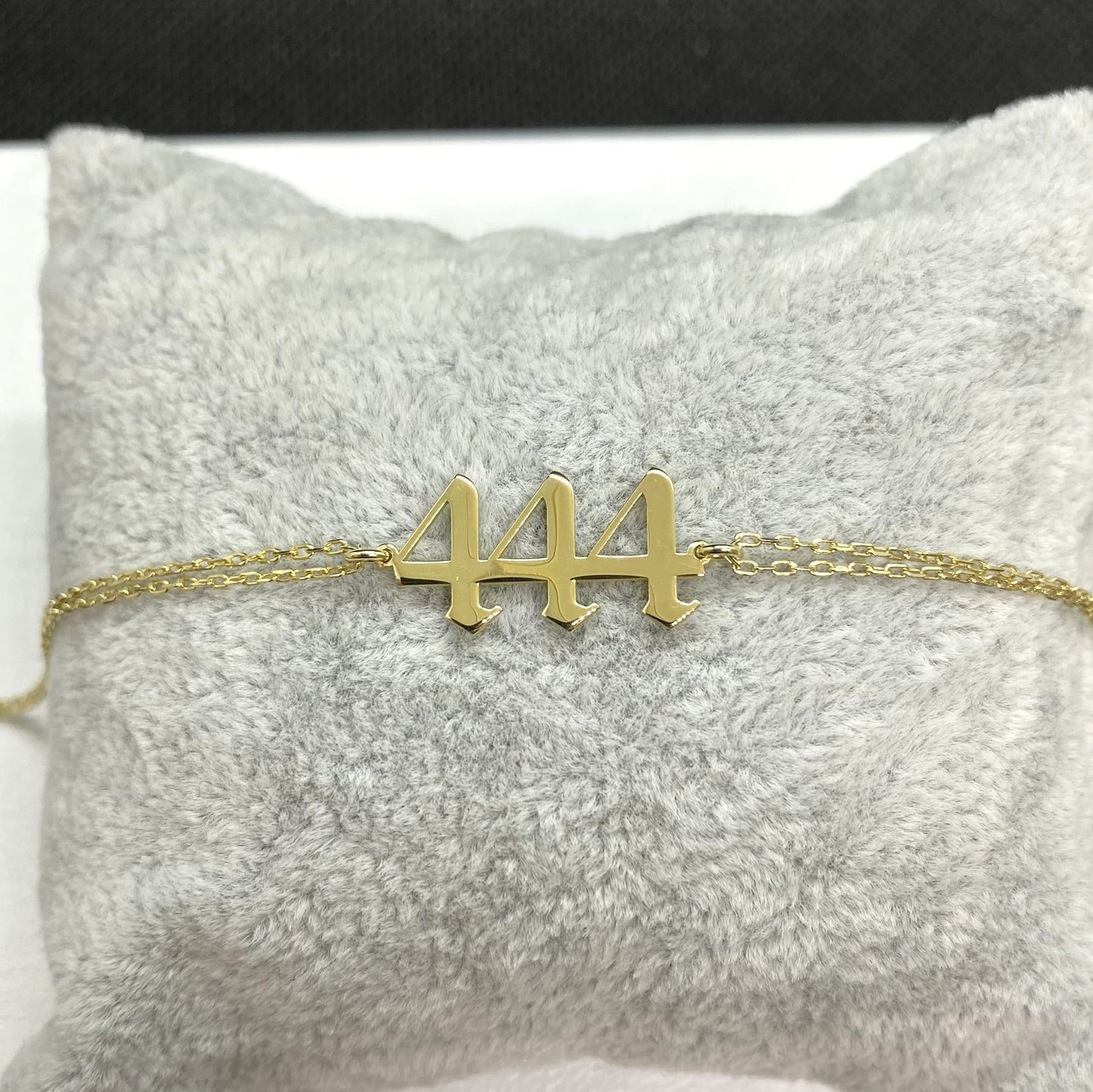 14K Real Solid Gold Angel Number Bracelet for Women, Numerology Birth Year Personalized Custom Number Date Bracelet , Birthday Gifts