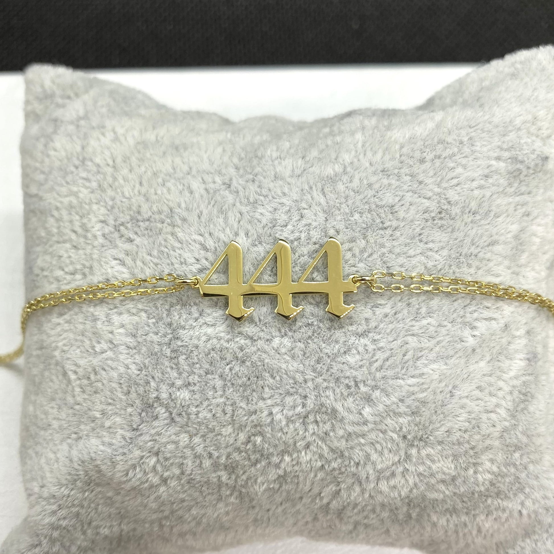 14K Real Solid Gold Angel Number Bracelet for Women, Numerology Birth Year Personalized Custom Number Date Bracelet , Birthday Gifts