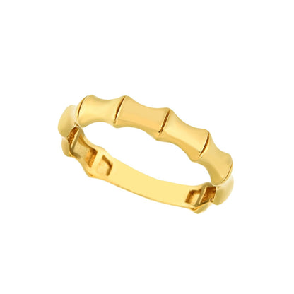 14K Real Solid Gold Bamboo Ring for Women , Dainty Band Ring , Minimalist Ring Gold, Gift For Her , Christmas Gift , Birthday Gifts (copy)