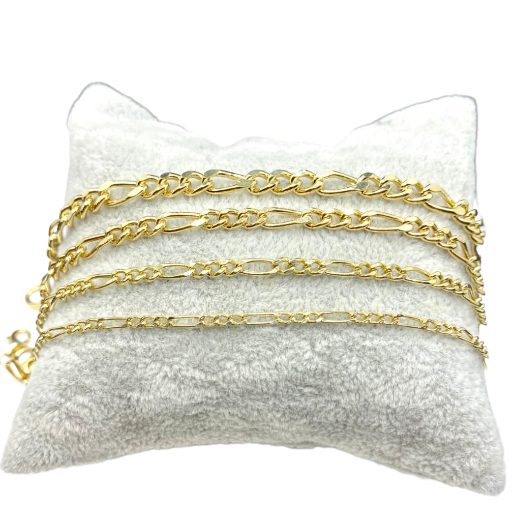 14K Real Solid Gold Figaro Bracelet, Figaro Chain Bracelet with Turquoise Birthstone , Link Bracelet Gold , Dainty Gold Chain Bracelet