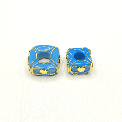 14K Real Solid Gold Figaro Necklace , Figaro Chain Necklace with Turquoise Birthstone , Link Necklace , Gold Chain Necklace, Birthday gifts