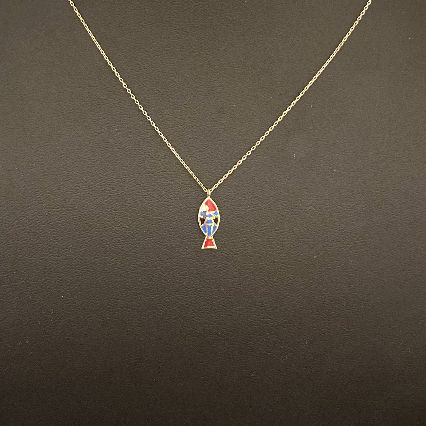 14K Real Solid Gold Fish Necklace for Women , Fish Jewelry ,Fish Pendant ,Fish Gifts , Gold Charm Necklace ,Sea Necklace ,Birthday Gifts