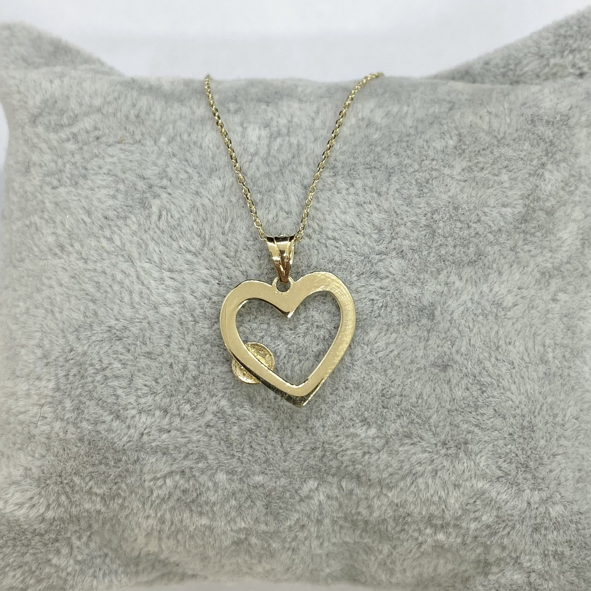 14K Real Solid Gold Heart Pendant Necklace for Women, Evil Eye Pendant Necklace, Gold Heart Necklace , Christmas Gift, Handmade Jewelry