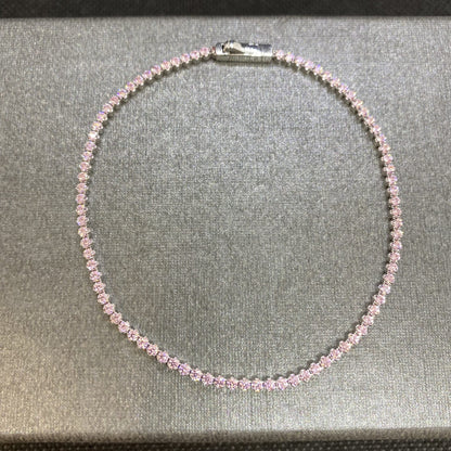 14K Real Solid Gold Tennis Bracelet for Women | CZ Eternity Tennis Bracelet for Her