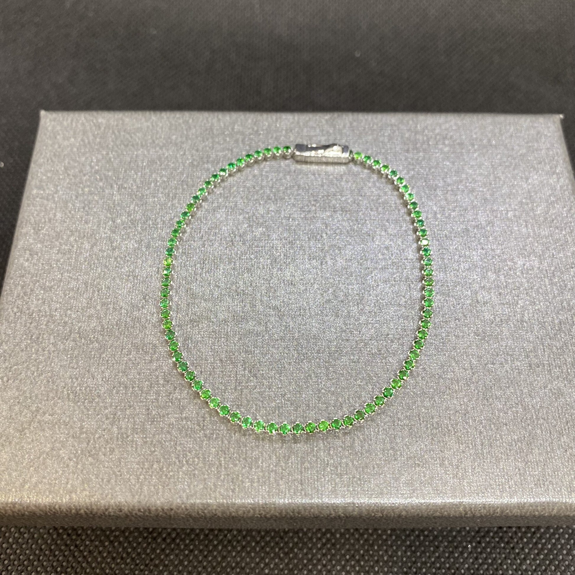 14K Real Solid Gold Tennis Bracelet for Women | CZ Eternity Tennis Bracelet for Her, Anniversary Gift