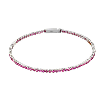 14K Real Solid Gold Tennis Bracelet for Women | CZ Eternity Tennis Bracelet for Her, Birthday Gift (copy)