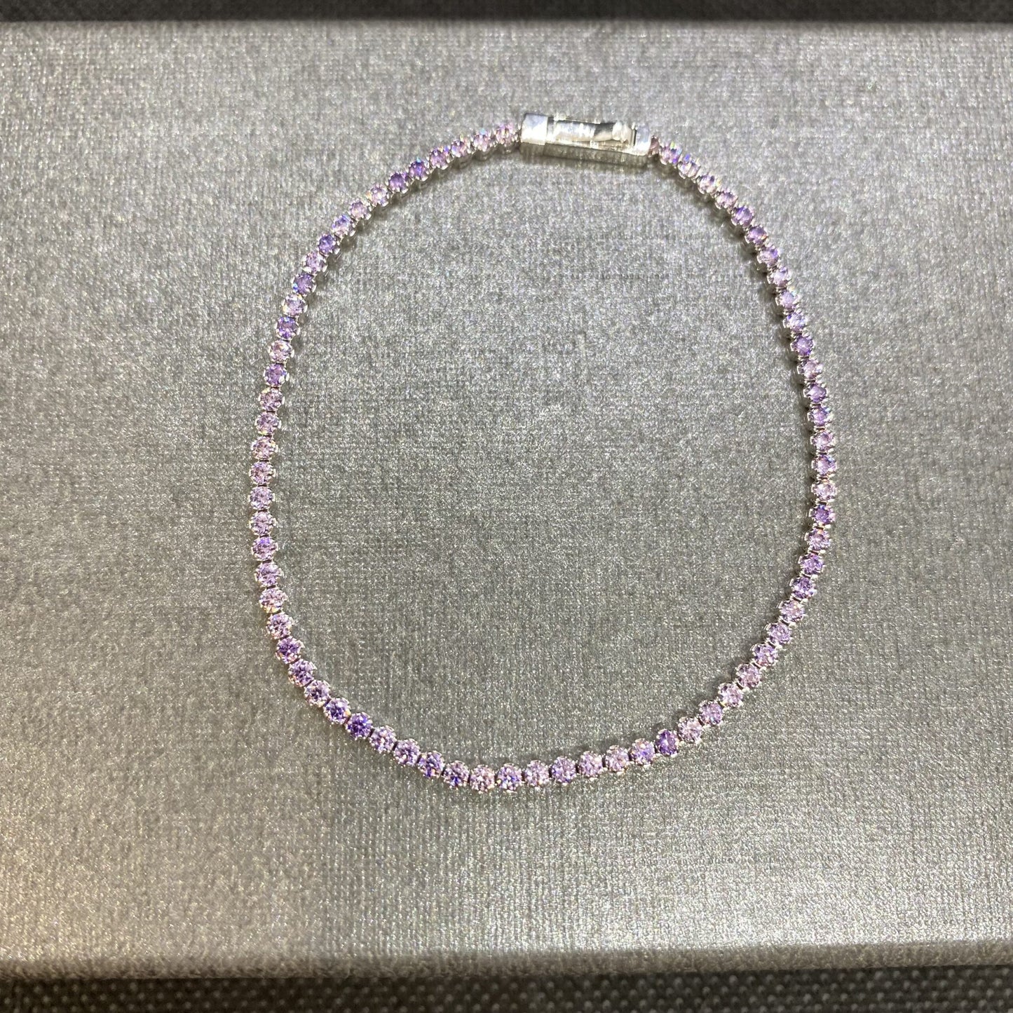 14K Real Solid Gold Tennis Bracelet for Women | CZ Eternity Tennis Bracelet for Her, Birthday Gift for her