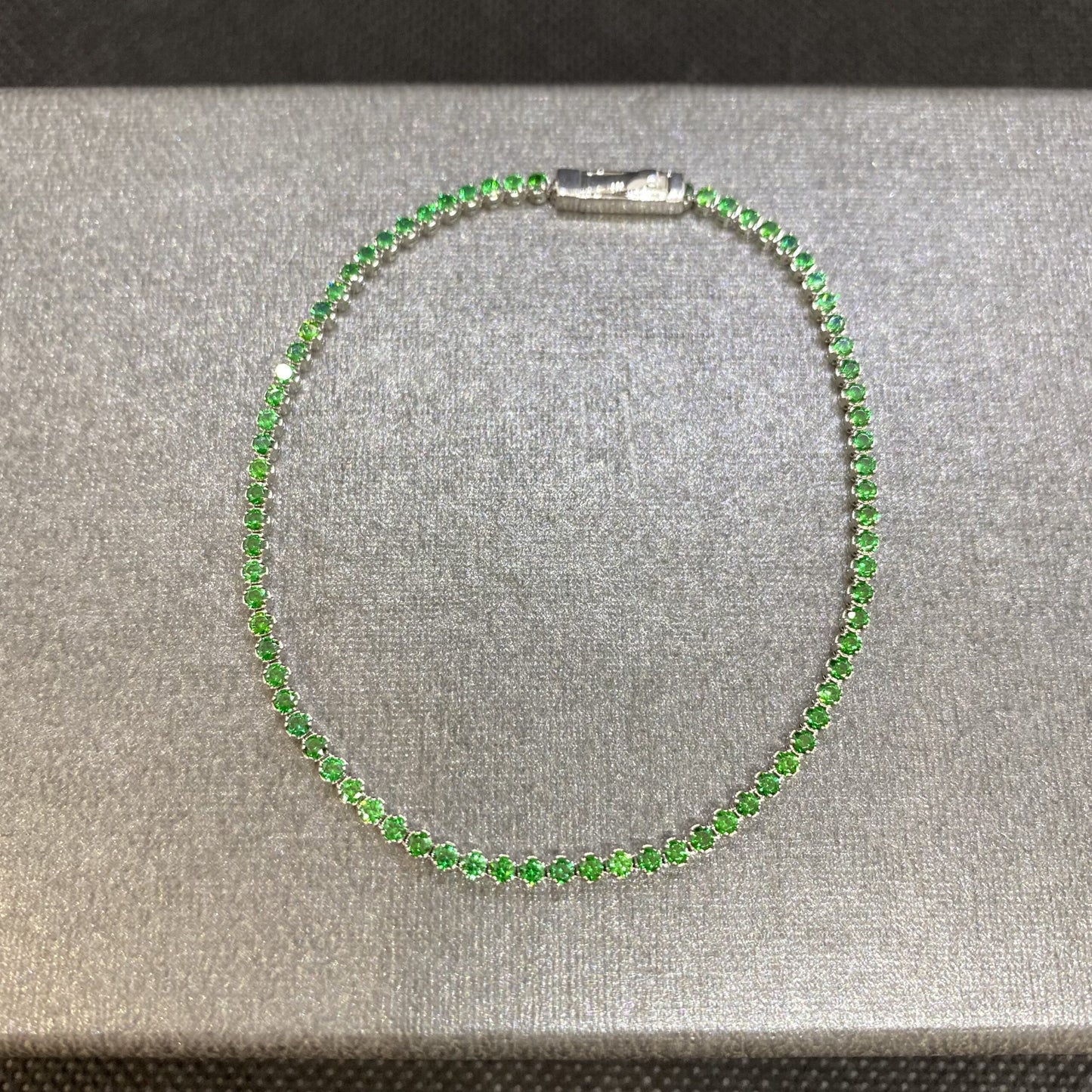 14K Real Solid Gold Tennis Bracelet for Women | CZ Eternity Tennis Bracelet for Her, Christmas Gift