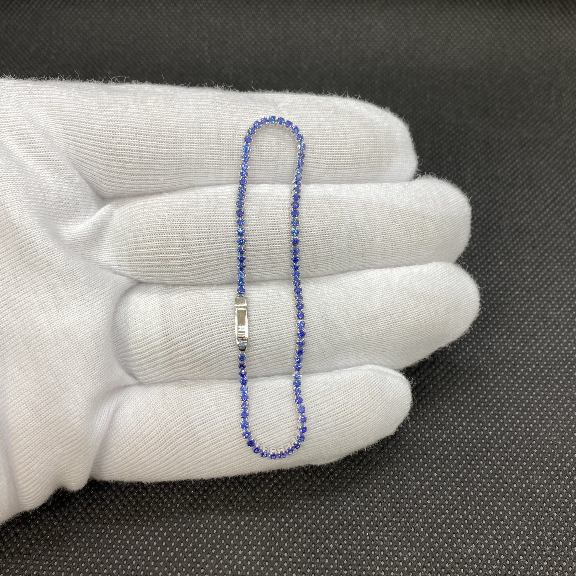 14K Real Solid Gold Tennis Bracelet for Women | CZ Eternity Tennis Bracelet for Her, best birthday gift