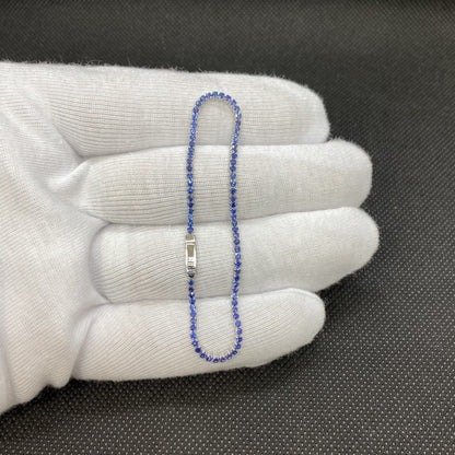 14K Real Solid Gold Tennis Bracelet for Women | CZ Eternity Tennis Bracelet for Her, best birthday gift