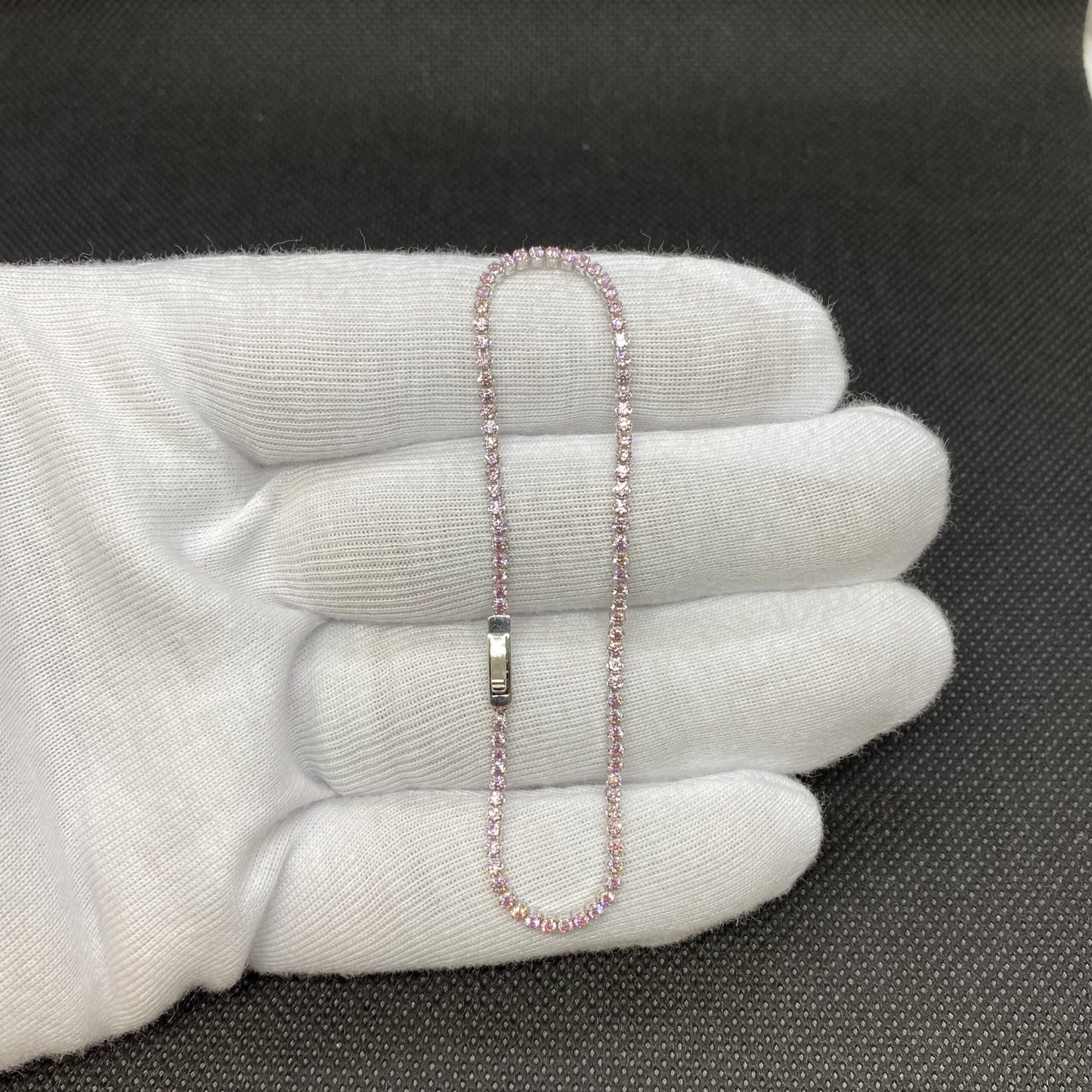 14K Real Solid Gold Tennis Bracelet for Women | CZ Eternity Tennis Bracelet for Her, best birthday gift