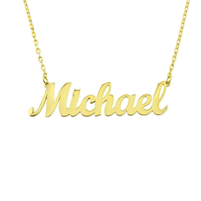 925K Sterling Silver Personalized Custom Name Necklace for Women