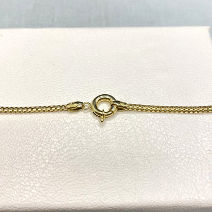 14K Solid Gold Herringbone Necklace for Women , 2.5MM X 1.4MM , Herringbone Necklace Gold , Chain Jewelry , Gift for Her ,Christmas Gift