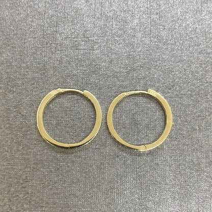 14K Solid Gold Hoop Earrings for Women , Small Dainty Hoop Earrings Gold , Birthday Gift for mom , Gift for Her , Minimalist Hoop Earrings