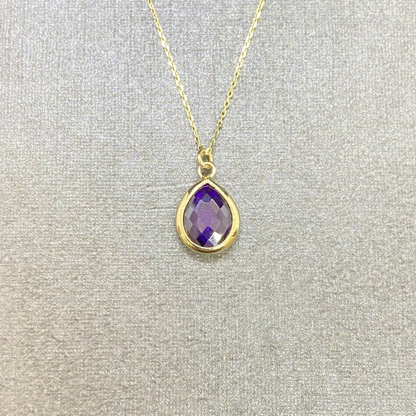 14K Solid Gold June Birthstone Necklace for Women, Alexandrite Birthstone , Personalized Gifts for Her ,Mother's day Gift,Birthstone Jewelry