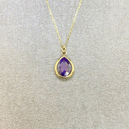 14K Solid Gold June Birthstone Necklace for Women, Alexandrite Birthstone , Personalized Gifts for Her ,Mother's day Gift,Birthstone Jewelry