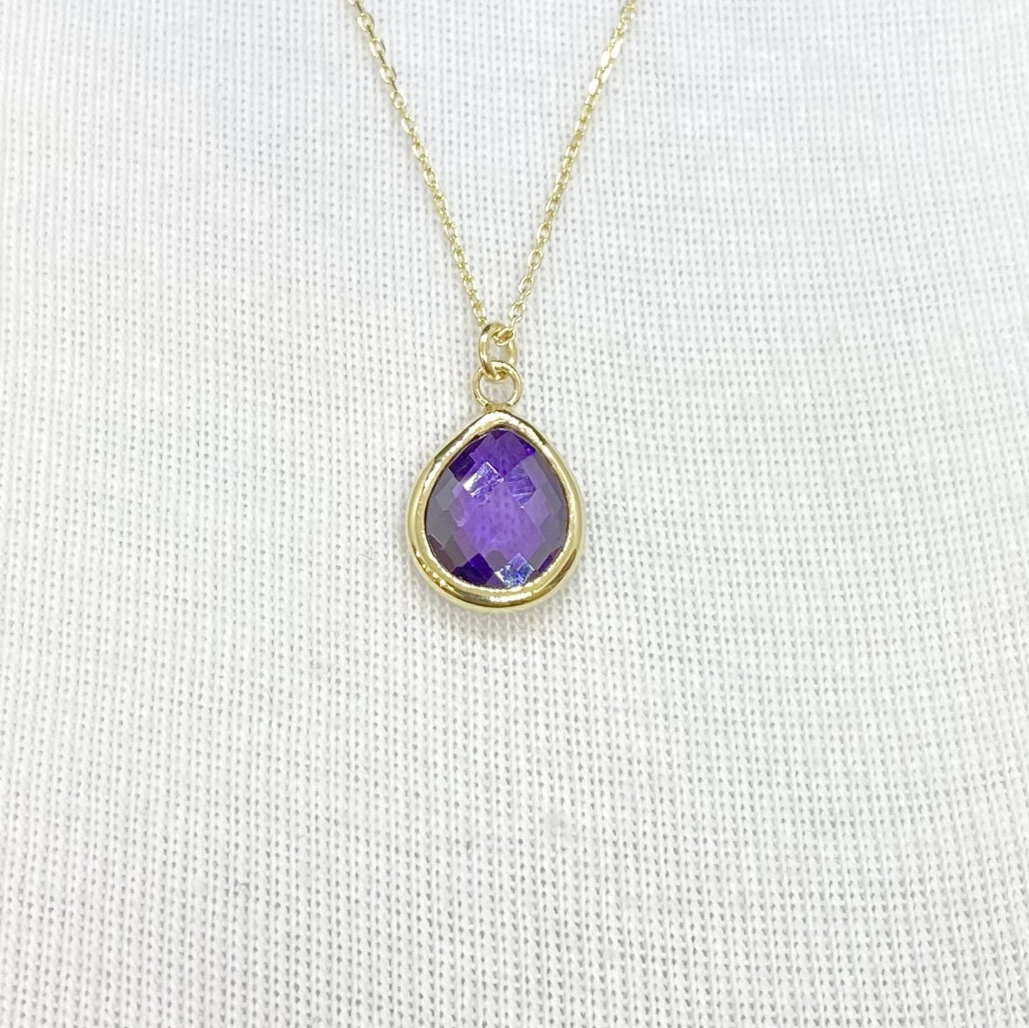 14K Solid Gold June Birthstone Necklace for Women, Alexandrite Birthstone , Personalized Gifts for mom ,Christmas Gift,Birthstone Jewelry