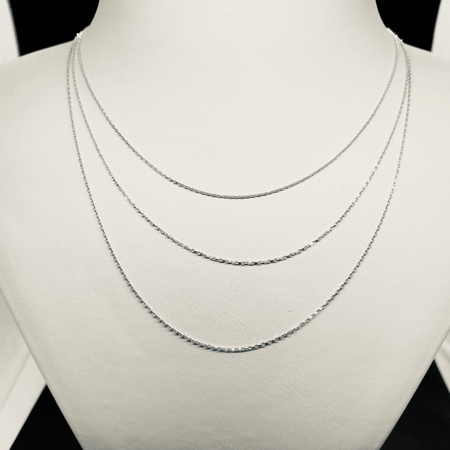 14K Real Solid Gold Chain Necklace