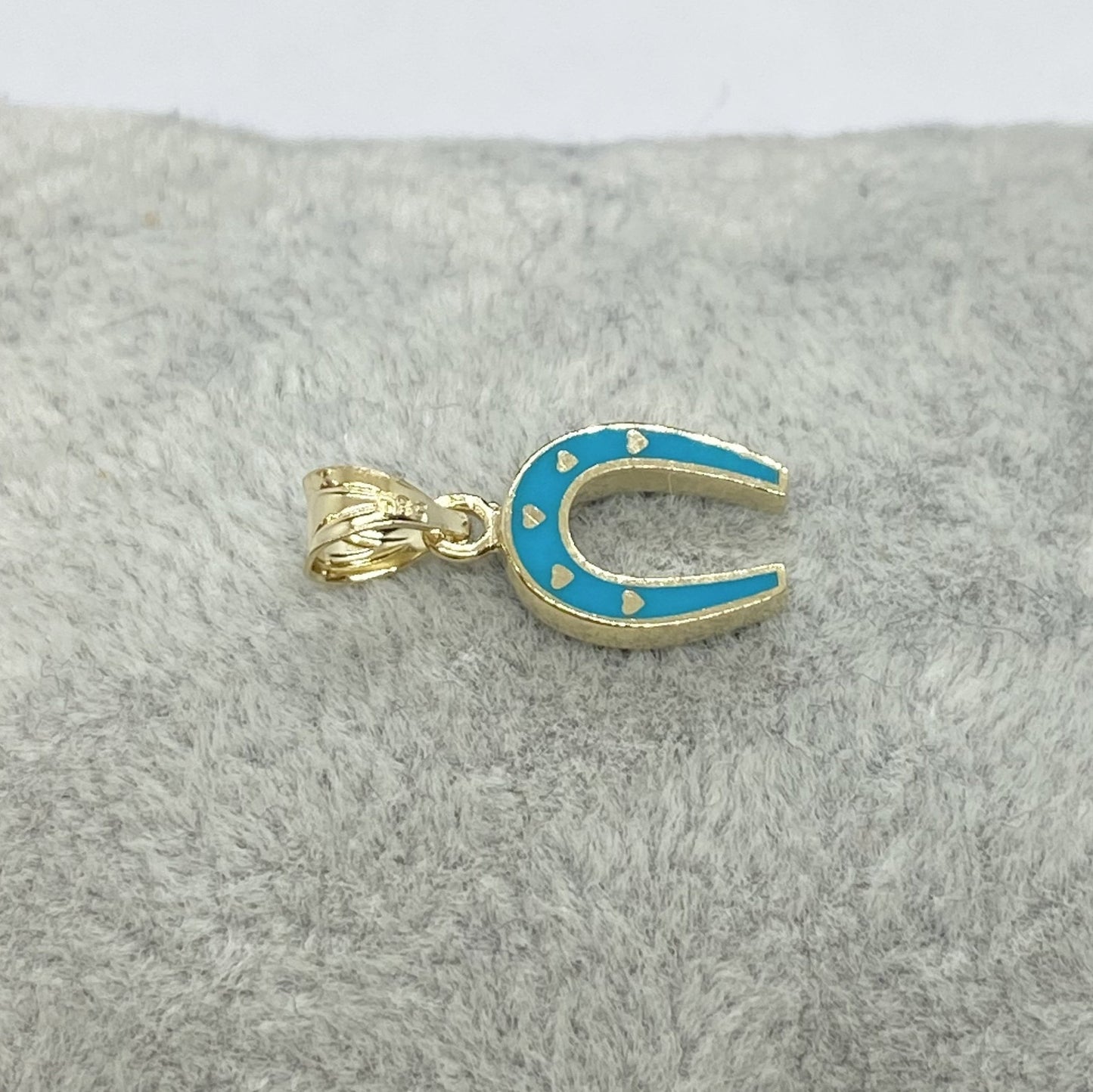 14k gold horseshoe necklace , 14K Real Solid Gold Horseshoe Necklace for Women , Lucky Horseshoe Pendant , Charm Horseshoe Jewelry