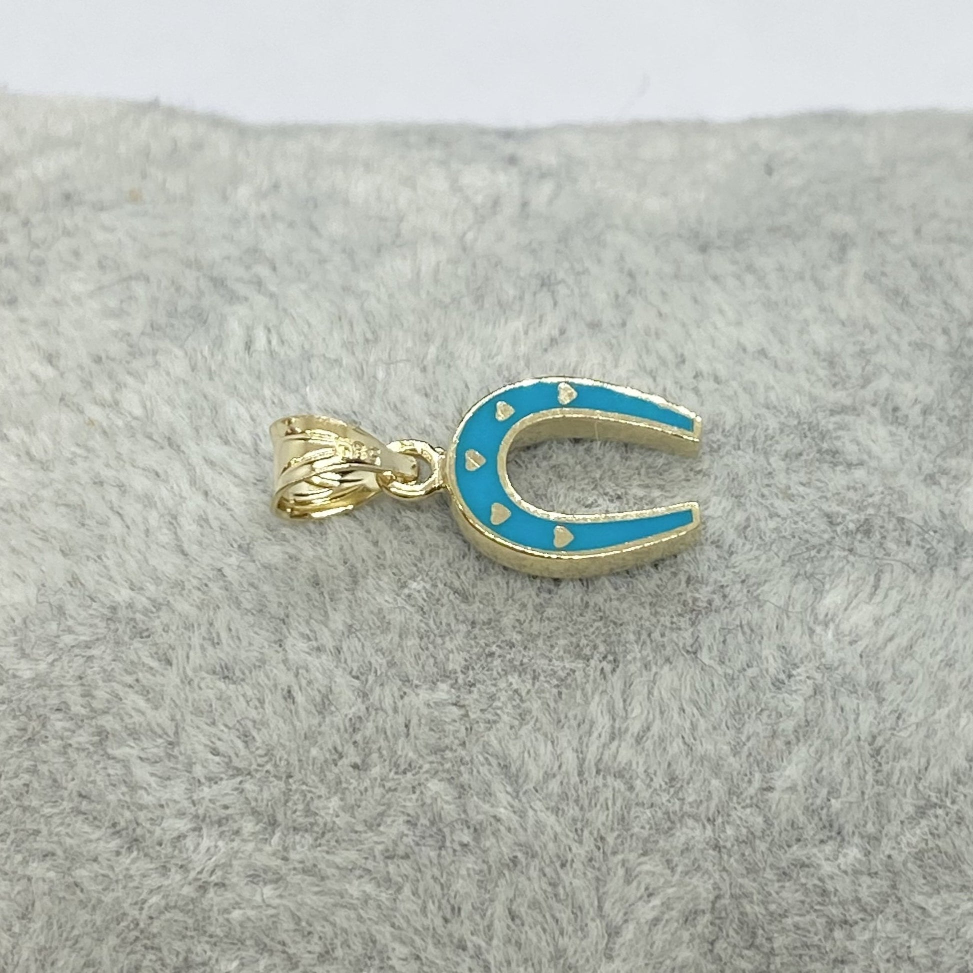 14k gold horseshoe necklace , 14K Real Solid Gold Horseshoe Necklace for Women , Lucky Horseshoe Pendant , Charm Horseshoe Jewelry