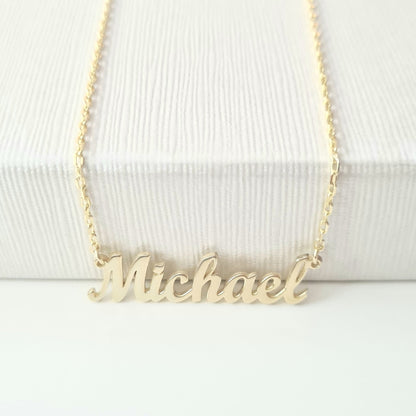 Custom Name Necklace , Modern Name Necklace , Family Necklace , Custom Necklace , Personalized Name Necklace, Name Necklace for Women