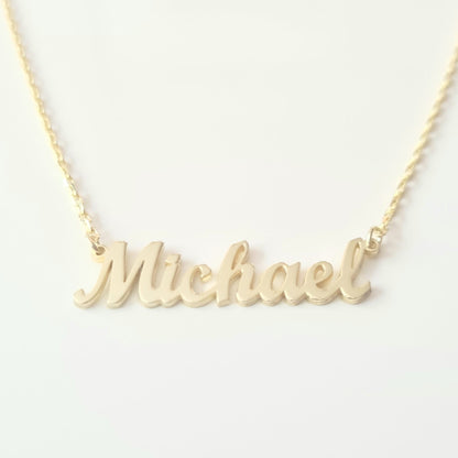 Custom Name Necklace , Modern Name Necklace , Family Necklace , Custom Necklace , Personalized Name Necklace, Name Necklace for Women