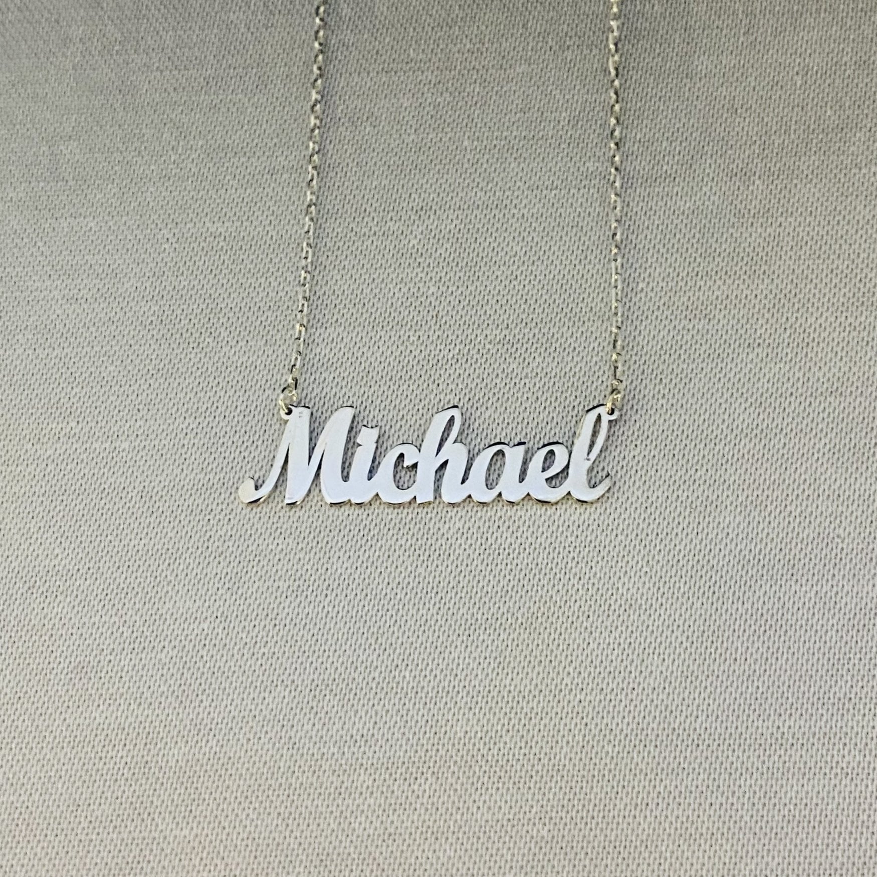 925K Sterling Silver Custom Name Necklace for Women , Personalized Jewelry , Custom Nameplate Jewelry, Family Necklace ,Personalized Gift