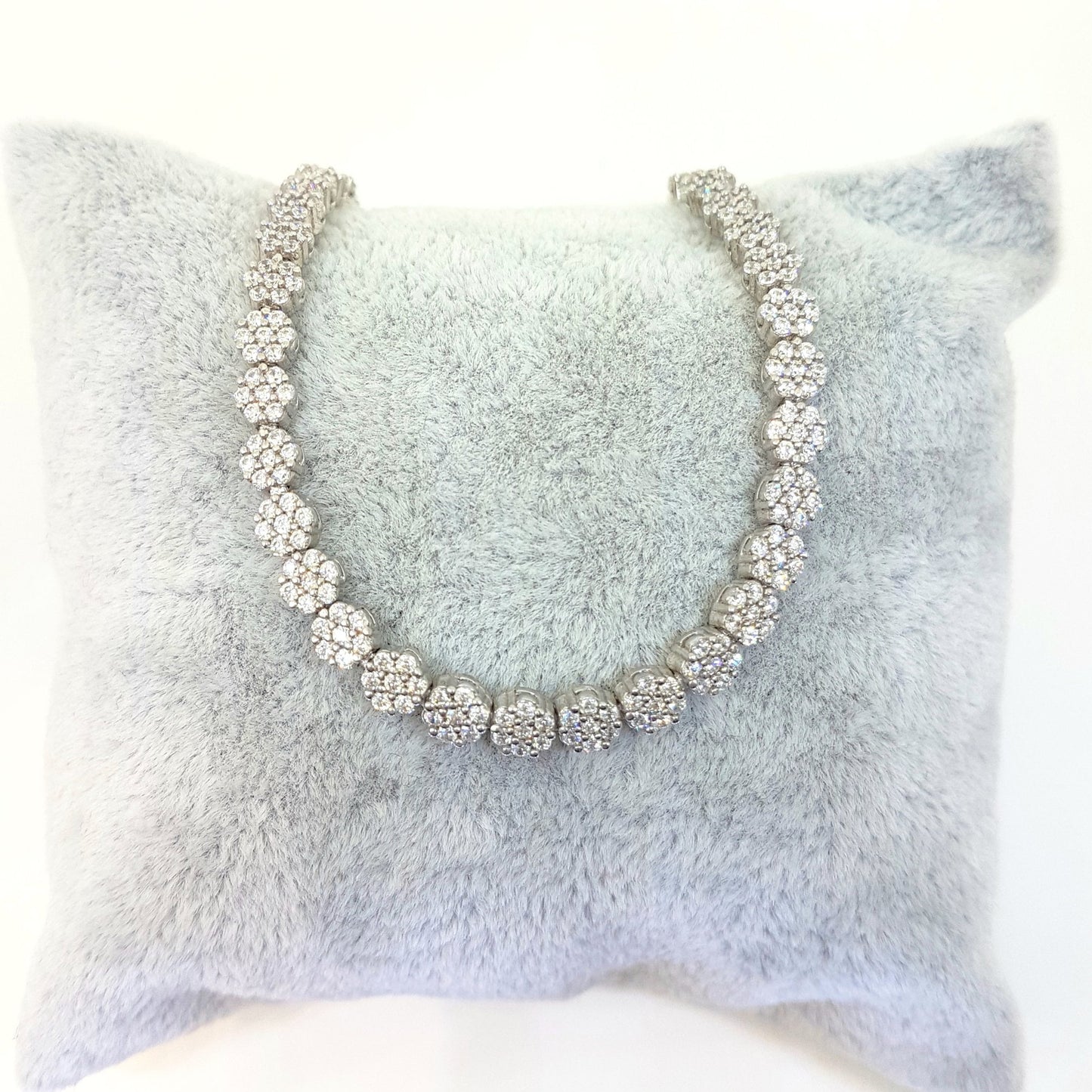 925K sterling silver cz tennis bracelet for mom , Cubic zirconia tennis bracelet, eternity bracelet, handmade jewelry