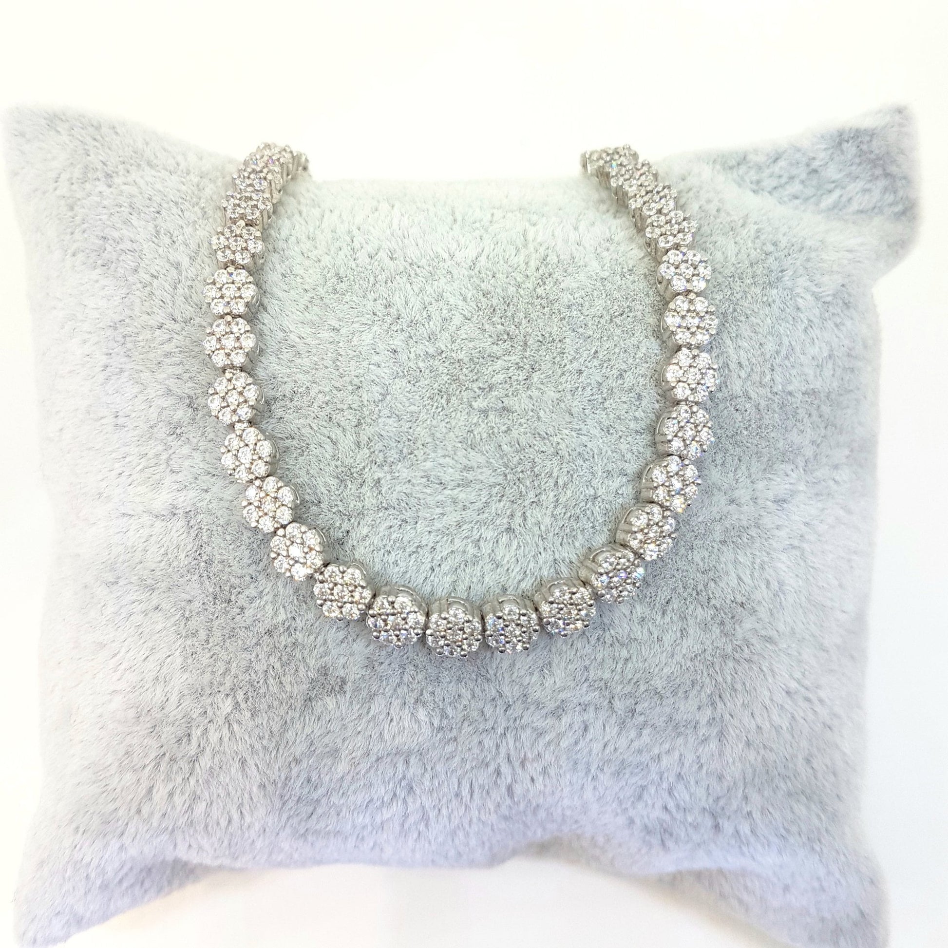 925K sterling silver cz tennis bracelet for mom , Cubic zirconia tennis bracelet, eternity bracelet, handmade jewelry