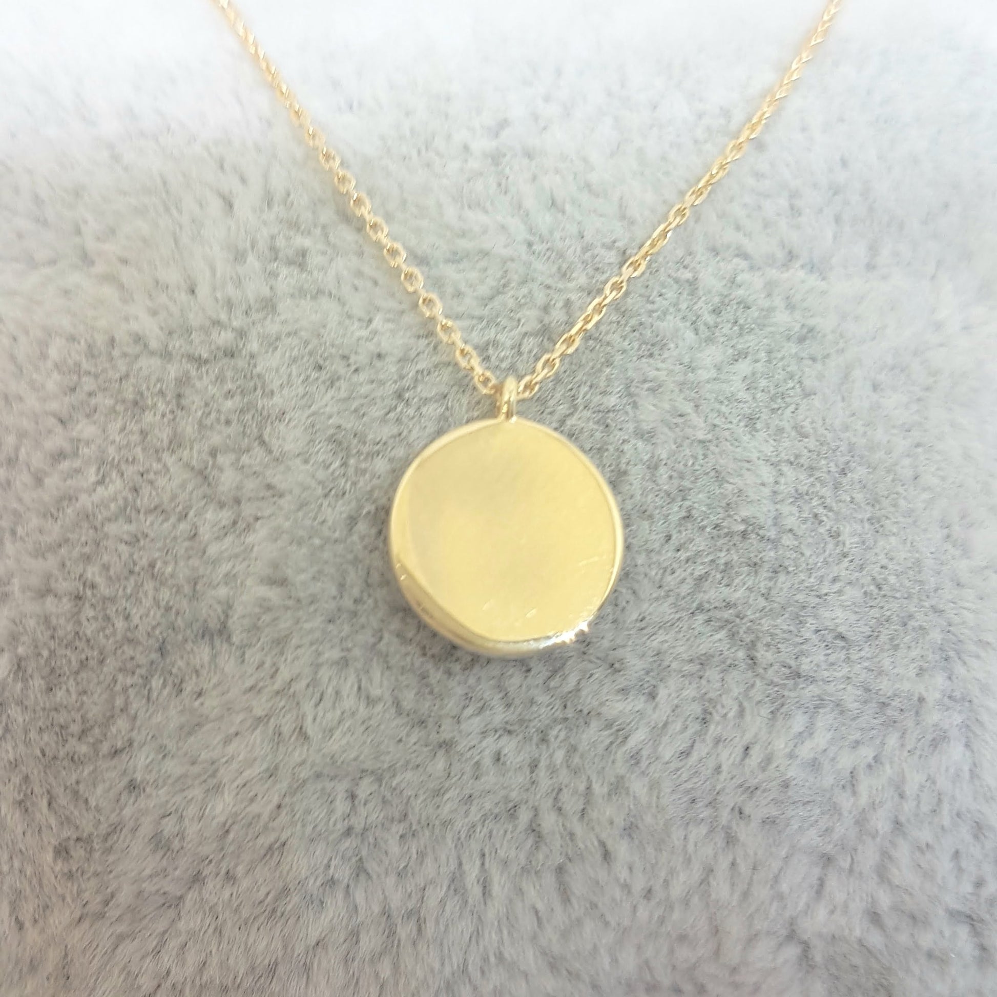 Evil Eye Mother of Pearl Necklace Lucky Luck Nazar Protection For Women 14K Yellow Gold Round Pendant Jewelry