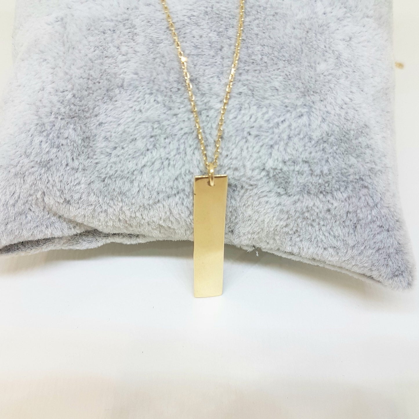 14K Real Gold Vertical Coordinate Bar Memorial Personalized Forever Remember Names Dates Cute Charm Delicate Initial Dainty Trendy Pendant Necklace best birthday gift for Women Jewelry girlfriend mom