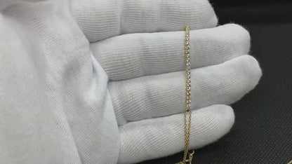 14K Real Solid Gold Tennis Bracelet for Women | CZ Tennis Bracelets
