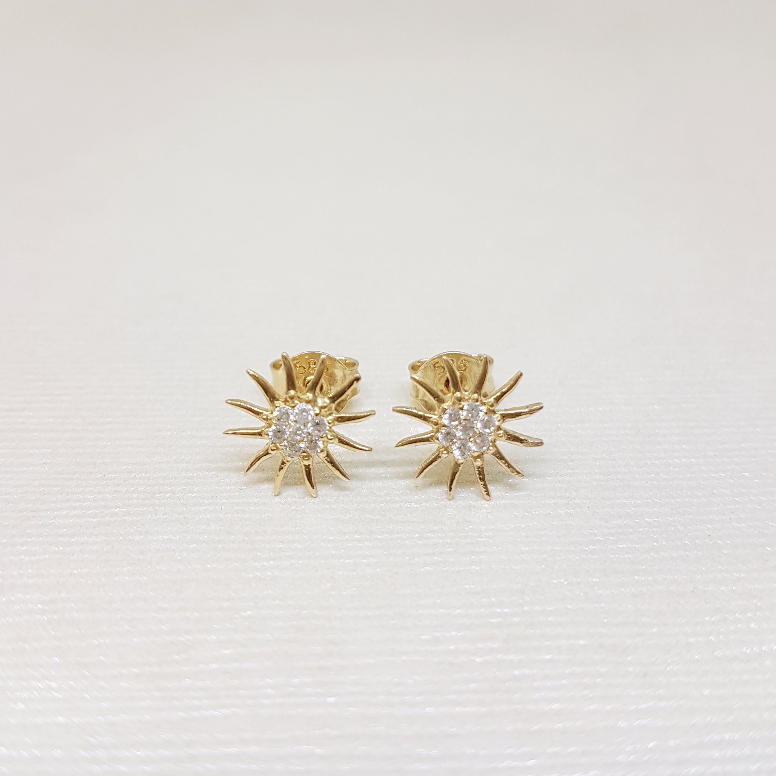 dainty earrings minimal small earrings sun stud earrings gold stud earrings gold sun earrings Sun Studs tiny stud earrings