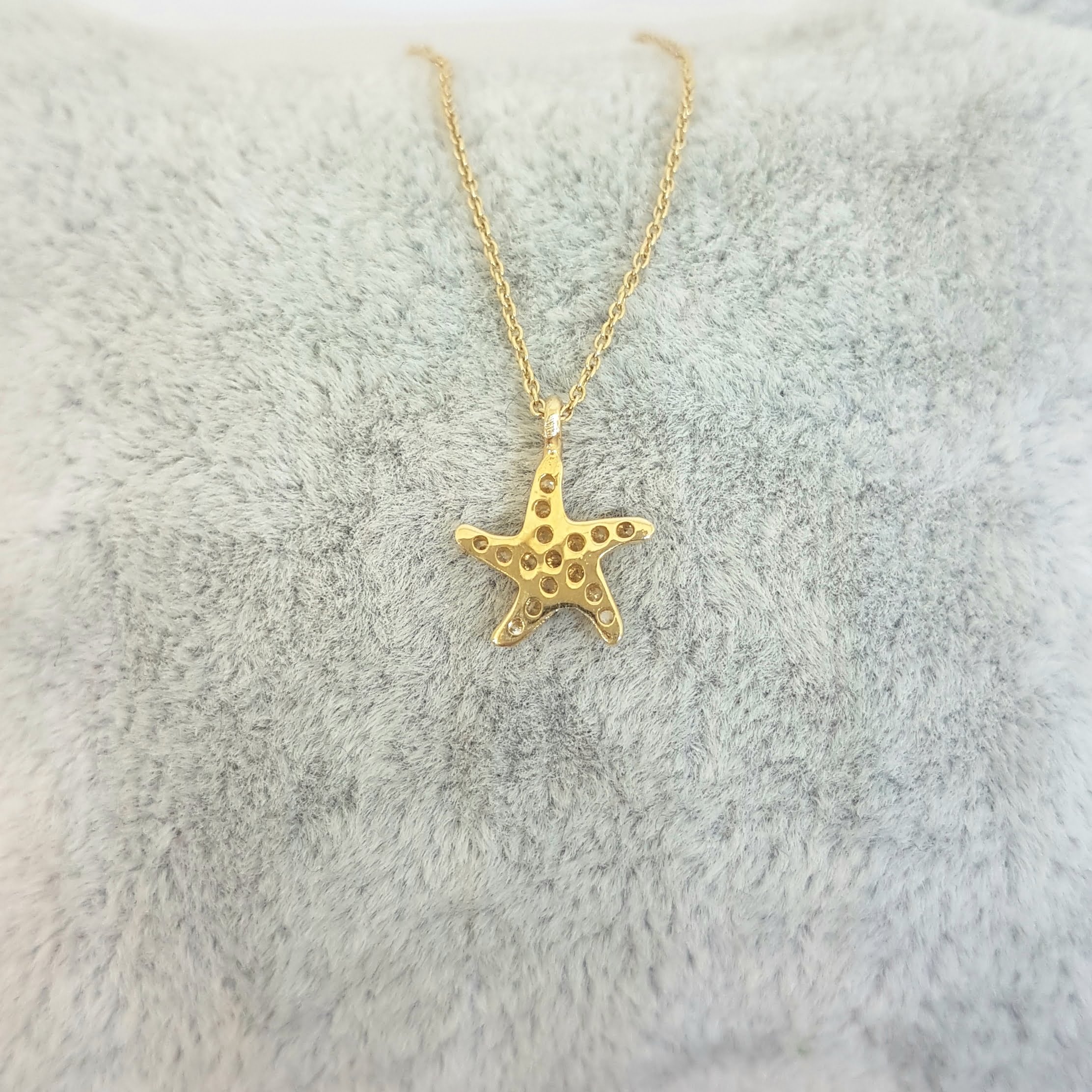 Details about   New Real Solid 14K Gold Small Starfish Charm 