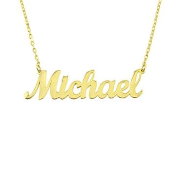 925K Sterling Silver Personalized Custom Name Necklace for Women