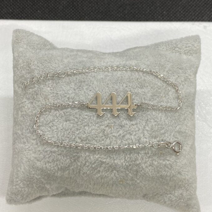 Angel Number Bracelet for Women, Birth Year Bracelet , Personalized Custom Number Date Bracelet ,925 Sterling Silver Lucky Spiritual Jewelry